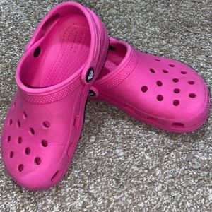 Kids Crocs in size 2, fair condition!